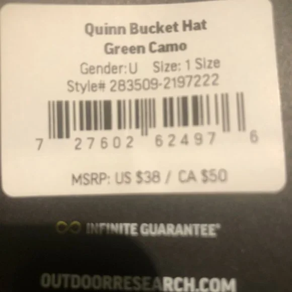 Camo Bucket Hat by Outdoor Research - Picture 3 of 5